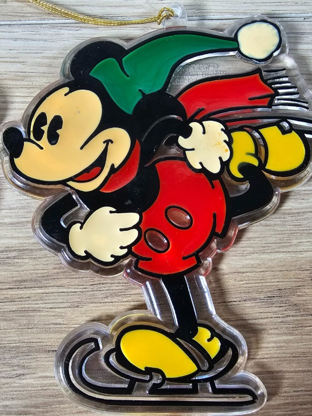 Monogram Productions Disney Mickey Mouse Christmas Ornaments Lot of 4 Pluto + - Picture 4 of 10
